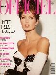 L'Officiel, June 1991 - Stéphanie Seymour, un Soutien-Gorge-Bijou Très Éton-Jean-Daniel Lorieux-Framed Art Print