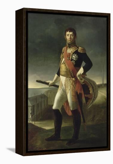 Jean-de-Dieu Soult, maréchal duc de Dalmatie (1769-1851), maréchal de l'Empire, ministre-Louis Henri De Rudder-Framed Premier Image Canvas