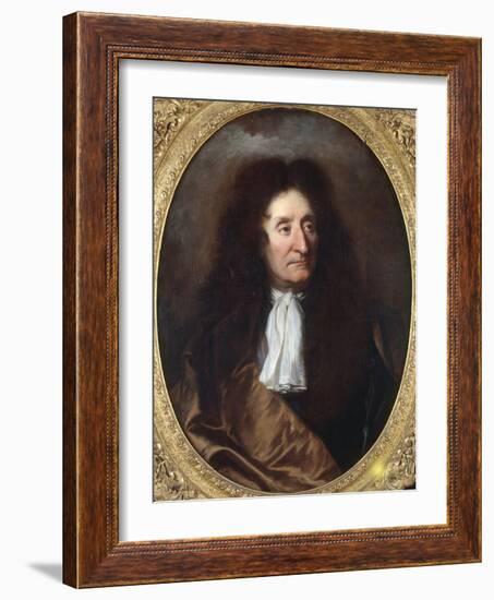 Jean de La Fontaine-Hyacinthe Rigaud-Framed Giclee Print