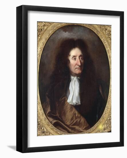 Jean de La Fontaine-Hyacinthe Rigaud-Framed Giclee Print