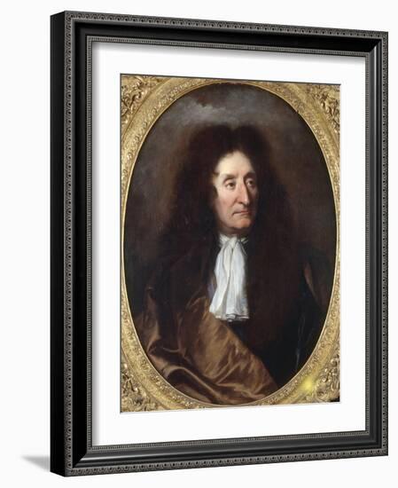 Jean de La Fontaine-Hyacinthe Rigaud-Framed Giclee Print