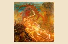 'The Angel of Splendours', c1894, (1911)-Jean Delville-Giclee Print