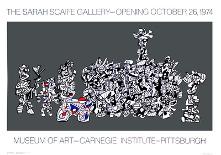 Expo Galerie Daniel Gervis II-Jean Dubuffet-Collectable Print