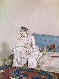 Portrait of Marie Fargues, Wife of the Artist in Turkish Costume, 1756-58 (Pastel on Parchment)-Jean-Etienne Liotard-Giclee Print