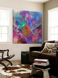 Abstract City Scene in pink Loft Art by Jean-Fran?ois Dupuis | Art.com