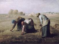 Landscape with a Peasant Woman, Early 1870s-Jean-Fran?ois Millet-Giclee Print