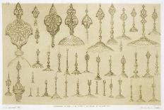 Islamic and Moorish Design for Shutters and Divans, from "Art and Industry"-Jean Francois Albanis De Beaumont-Giclee Print