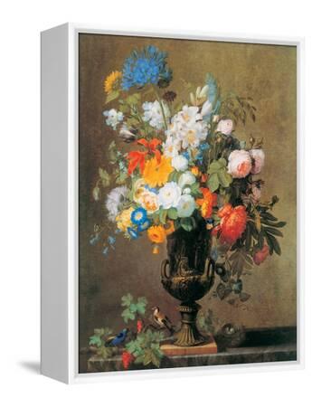 Vase de fleurs' Art Print - Jean Francois Bony | Art.com