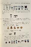 Egyptian Grammar, Chapter I, Plate, Folio 2-Jean Francois Champollion-Giclee Print