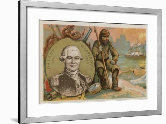 Jean Francois De Galaup, Comte De Laperouse-null-Framed Giclee Print