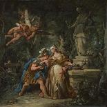 Jason Swearing Eternal Affection to Medea, 1743-Jean-François de Troy-Framed Giclee Print