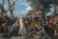 Susanna and the Elders, 1727 (Oil on Canvas)-Jean Francois de Troy-Giclee Print