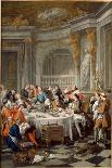 The Oyster Meal, 1735-Jean-François de Troy-Framed Premier Image Canvas