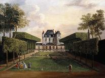 Views of the Chateau De Mousseaux and its Gardens-Jean-Francois Hue-Giclee Print