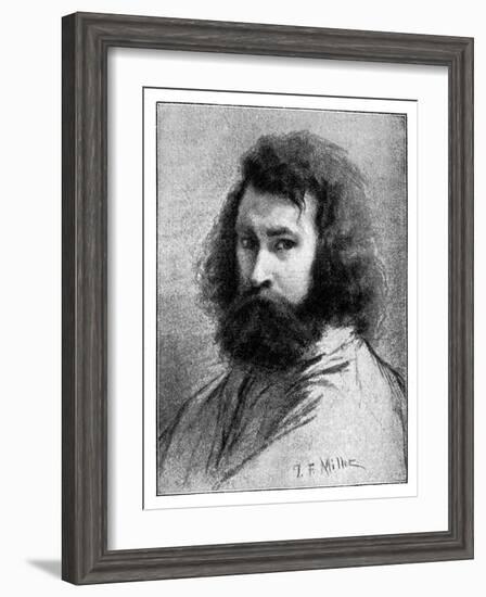 Jean-Francois Millet, 19th Century French Painter-Jean Francois Millet-Framed Giclee Print