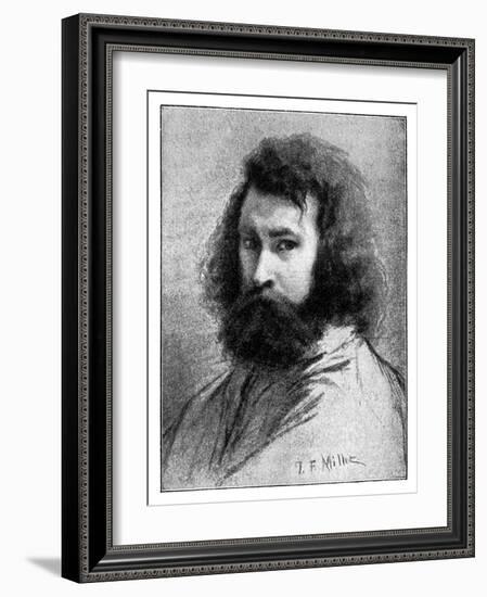 Jean-Francois Millet, 19th Century French Painter-Jean Francois Millet-Framed Giclee Print