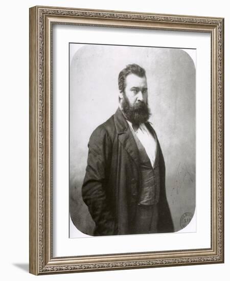 Jean-François Millet, French Painter, C1860S-Felix Nadar-Framed Giclee Print