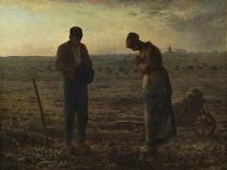 The Angelus (Prayer)-Jean-François Millet-Giclee Print