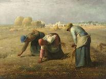 The Potato Harvest, 1855-Jean-François Millet-Framed Giclee Print