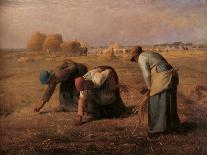 The Gleaners, c.1857-Jean-François Millet-Framed Textured Art
