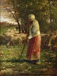 Peasants Bringing Home a Calf Born in the Fields, 1864-Jean-Francois Millet-Giclee Print