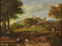 Classical Landscape-Jean-Francois Momper The Younger-Framed Giclee Print