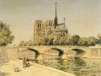 A Paris, La Promenade-Jean Francois Raffaelli-Giclee Print