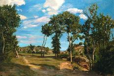 Landscape by the Lez River, 1870-Jean Frederic Bazille-Giclee Print