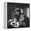 Jean Gabin and His Children-DR-Framed Premier Image Canvas