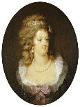 Bust Portrait of Marie-Antoinette (1755-1793)-Jean Guerin-Giclee Print