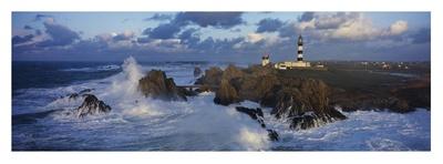 Phare d'Ar-Men I-Jean Guichard-Stretched Canvas