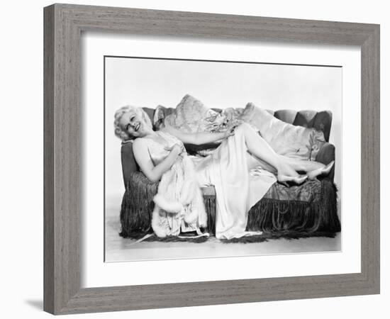 Jean Harlow (1911-1937)-null-Framed Giclee Print