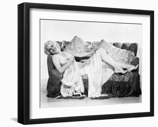 Jean Harlow (1911-1937)-null-Framed Giclee Print