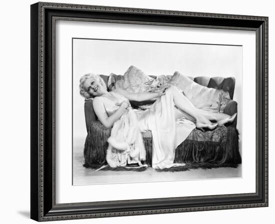 Jean Harlow (1911-1937)-null-Framed Giclee Print