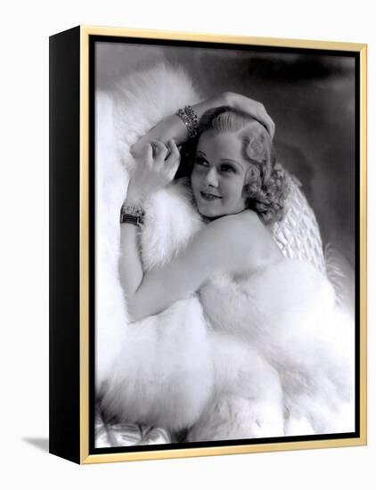 Jean Harlow, 1930s-null-Framed Stretched Canvas