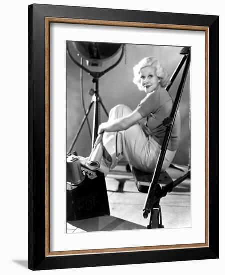 Jean Harlow, 1930s-null-Framed Photo