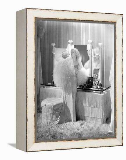 Jean Harlow. "Dinner At Eight" 1933, Directed by George Cukor-null-Framed Premier Image Canvas