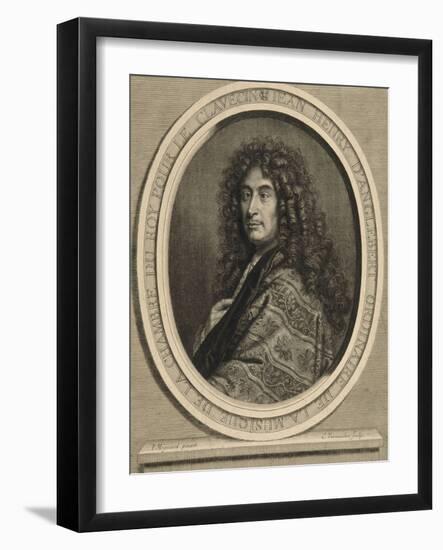 Jean-Henri d'Anglebert, claveciniste ordinaire de la Musique de la chambre du Roi-Cornelis Vermeulen-Framed Giclee Print