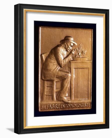 Jean Henri Fabre, French Entomologist, 1911-L Patriarche-Framed Photographic Print