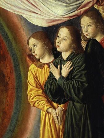 Angels, from Bourbon Altarpiece, Late 15th Century (Detail)' Giclee Print - Jean  Hey | Art.com