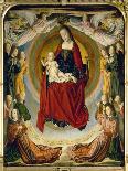 Portrait of Suzanne of Bourbon (Named the Praying Child), 1492-93-Jean Hey-Mounted Giclee Print