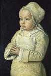 Portrait of Suzanne of Bourbon (Named the Praying Child), 1492-93-Jean Hey-Mounted Giclee Print