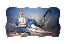 Personification of Music-Jean-Honor? Fragonard-Giclee Print