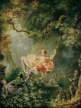 The Fete at Saint-Cloud, Detail of the Puppet Show (Detail)-Jean-Honor? Fragonard-Giclee Print