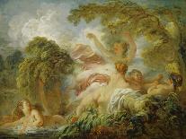 Der gestohlene Kuss-Jean Honoré Fragonard-Giclee Print