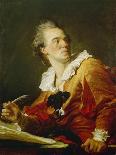 Badende Mädchen. Um 1772 - 1775-Jean Honoré Fragonard-Framed Giclee Print