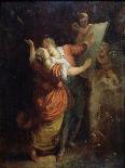 Badende Mädchen. Um 1772 - 1775-Jean Honoré Fragonard-Framed Giclee Print