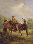 Voltaire Conversing with the Peasants in Ferney-Jean Huber-Giclee Print