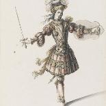 Tome III (1696 DR à 1761DR) : Costumes de fêtes et de mascarades. Théâtre de Louis XIV ; Héros-Jean I Berain-Framed Giclee Print
