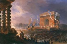 Fête de la Concorde le 21 mai 1848-Jean-Jacques Champin-Giclee Print